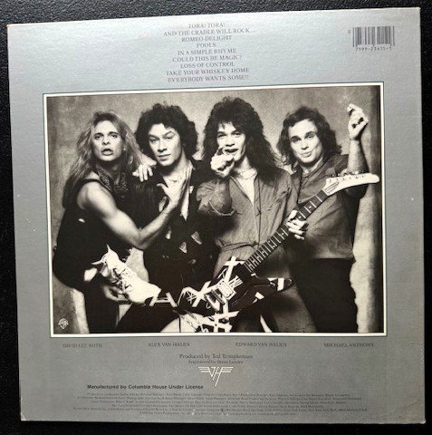 Van Halen – Women And Children First (LP, Club Edition, 1980, Warner Bros. HS 3415) - Maple City Music