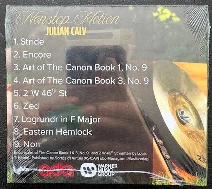 Julian Calv - Nonstop Motion (New) - Maple City Music