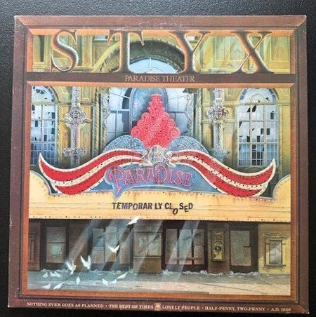 Styx – Paradise Theatre (Used) - Maple City Music
