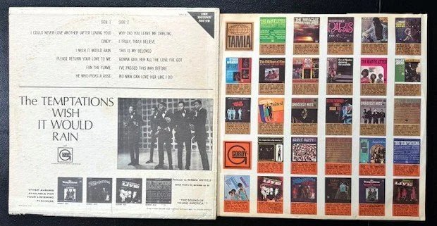 The Temptations – Wish It Would Rain (Used) - Maple City Music