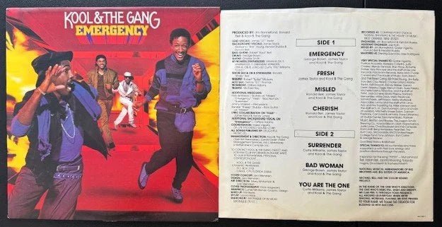 Kool & The Gang – Emergency (Vinyl LP, 1984, De-Lite 822 943-1M1) - Maple City Music