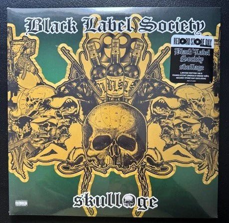 Black Label Society – Skullage (2xLP, 2022, MNRK Heavy MNK-LP-46804, RSD Translucent Emerald Green, Sealed) - Maple City Music