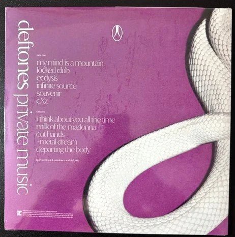 Deftones – Private Music (LP, 2025, Reprise Records 093624832331 / 093624832355) - Maple City Music