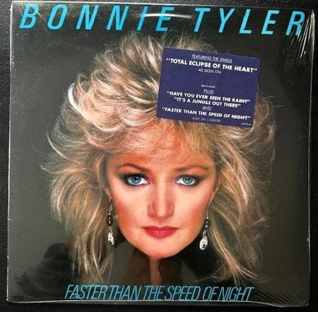 Bonnie Tyler – Faster Than The Speed Of Night (LP, 1983, Columbia BFC 38710, Carrollton Pressing, Sealed) - Maple City Music