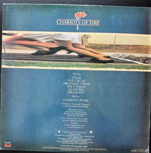Vangelis ‎– Chariots Of Fire (Used) - Maple City Music