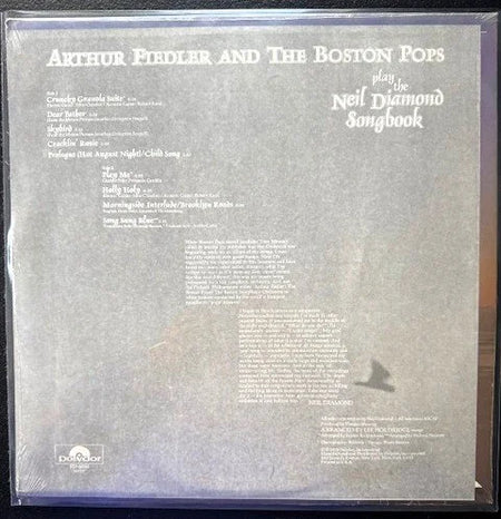 Arthur Fiedler And The Boston Pops – Play The Neil Diamond Songbook (LP, 1975, Polydor PD 6053, US Pressing) - Maple City Music