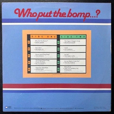 Various ‎– Great Hits From The 60's / Who Put The Bomp...? (Used) - Maple City Music