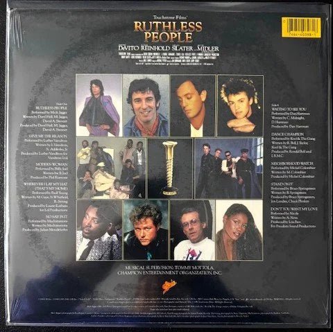 Various – Ruthless People (The Original Motion Picture Soundtrack) (New) - Maple City Music