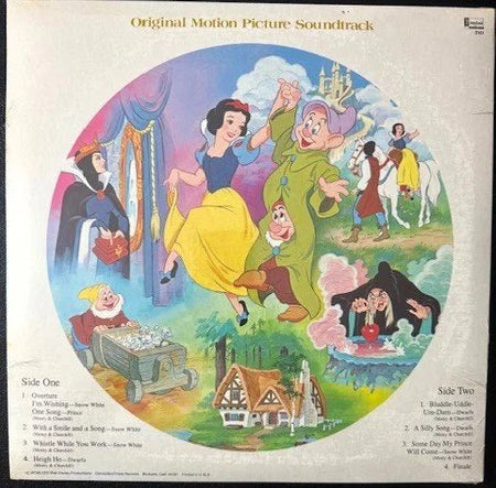 Various ‎– Walt Disney's "Snow White And The Seven Dwarfs" (Original Motion Picture Soundtrack) (New) - Maple City Music