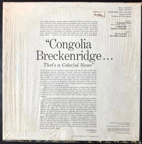 George Carlin – Take-Offs And Put-Ons (Used) - Maple City Music