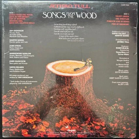 Jethro Tull – Songs From The Wood (Vinyl LP, 1977, Chrysalis CHR 1132) - Maple City Music