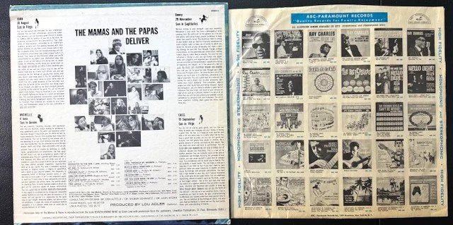 The Mamas & The Papas – The Mamas & Papas Deliver (Used) - Maple City Music