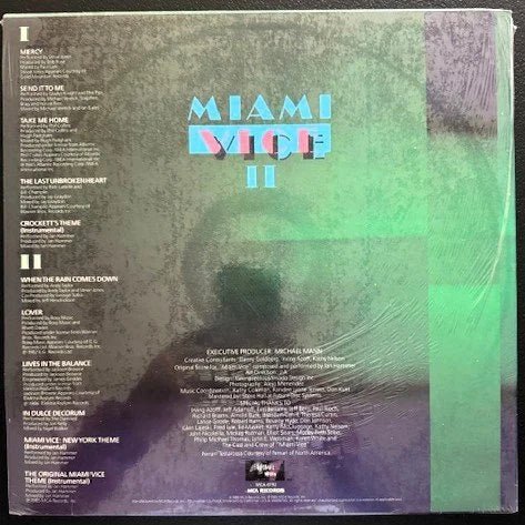 Various – Miami Vice II (New Music From The Television Series, "Miami Vice") (New) - Maple City Music