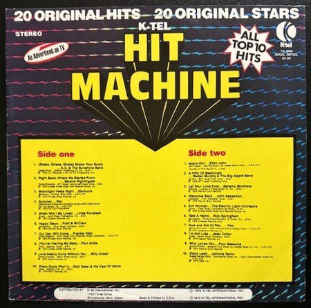Various – Hit Machine (Used) - Maple City Music