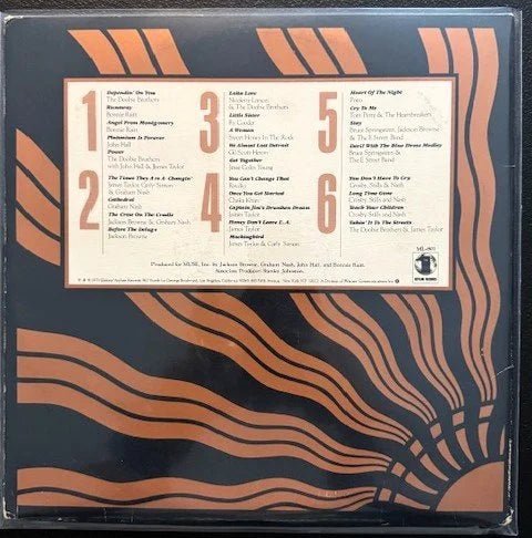 Various – No Nukes - The Muse Concerts For A Non-Nuclear Future (Used) - Maple City Music