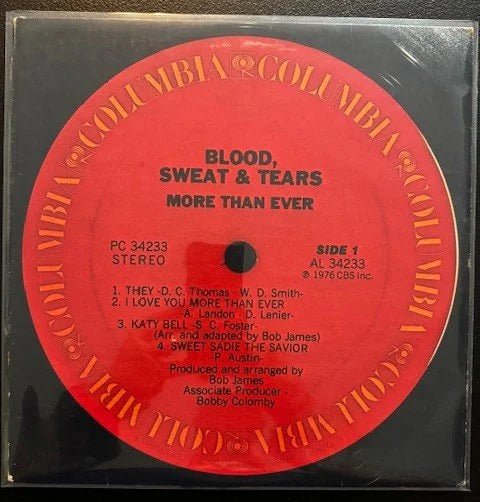Blood, Sweat & Tears – More Than Ever (Used) - Maple City Music