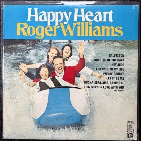 Roger Williams – Happy Heart (Used) - Maple City Music