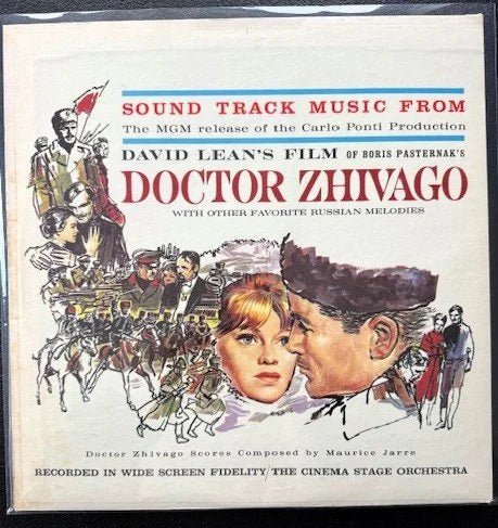 The Cinema Sound Stage Orchestra – Sound Track Music From Doctor Zhivago (Used) - Maple City Music