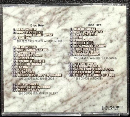 Glenn Hughes – Welcome To The Lost World (2xCD, 1998, Bondage Music BON145/146) - Maple City Music