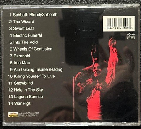 Black Sabbath – Iron Man (CD, 1994, Spectrum Music 550 720-2) - Maple City Music
