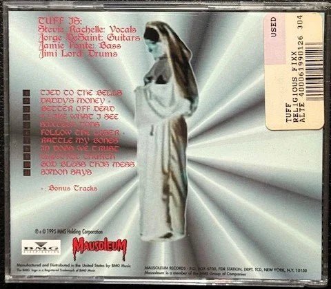 TUFF – Religious Fix (CD, Album, Mausoleum 71278-60001-2) - Maple City Music