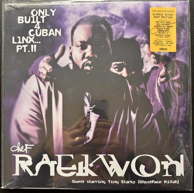 Raekwon – Only Built 4 Cuban Linx... Pt. II (2xLP, Reissue, 2025, Fatbeats / IceH20 L-CHEF 001) - Maple City Music