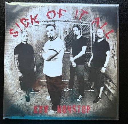 Sick Of It All – XXV Nonstop (Red Vinyl LP, 2019, Back On Black BOBV669LPLTD) - Maple City Music