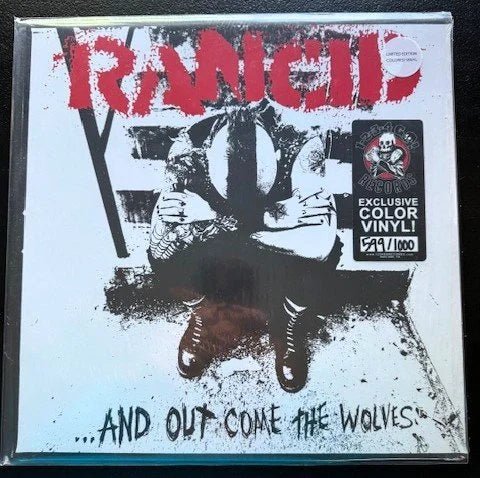 Rancid – ...And Out Come The Wolves (Red & White w/ Black Splatter LP, 2022, Epitaph 87441-1) - Maple City Music