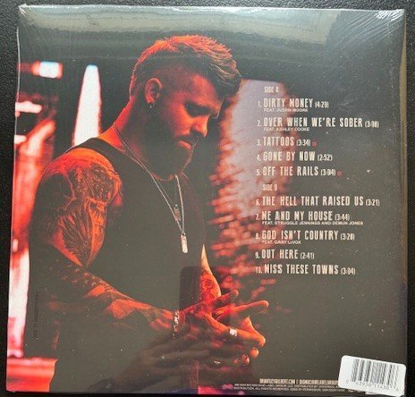 Brantley Gilbert – TATTOOS (LP, 2024, The Valory Music Co. 00843930114290) - Maple City Music