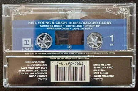 Neil Young & Crazy Horse – Ragged Glory (Cassette, 1990, Reprise Records 4-26315) - Maple City Music