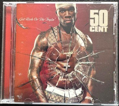 50 Cent – Get Rich Or Die Tryin' (CD, Album, Clean, 2003, Shady Records 0694935452) - Maple City Music