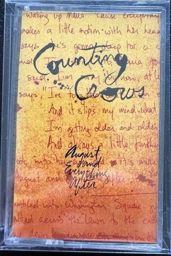 Counting Crows – August And Everything After (Cassette, 1993, DGC DGCC-24528) - Maple City Music