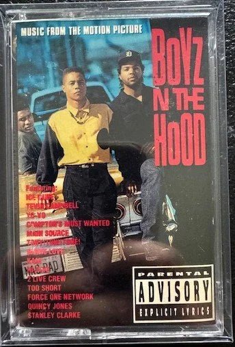 Various – Boyz N The Hood (Music From The Motion Picture) (Cassette, 1991, Warner Bros. Records / Qwest Records 9-26643-4) - Maple City Music