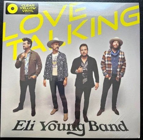 Eli Young Band – Love Talking (LP, Yellow Clear Vinyl, 2022, The Valory Music Co. VMCEY0460B) - Maple City Music