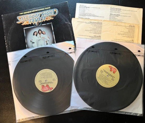 Various – Saturday Night Fever (The Original Movie Sound Track) (2xLP, Album, Compilation, Stereo, 1977, RSO RS-2-4001) - Maple City Music