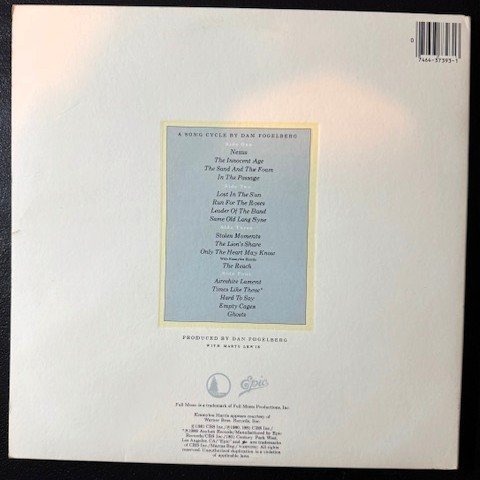 Dan Fogelberg ‎– The Innocent Age (Used) - Maple City Music