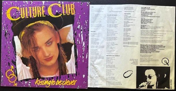 Culture Club – Kissing To Be Clever (LP, 1982, Epic FE 38398) - Maple City Music