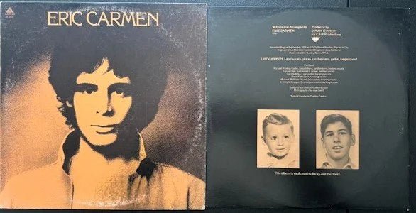 Eric Carmen – Eric Carmen (Used) - Maple City Music