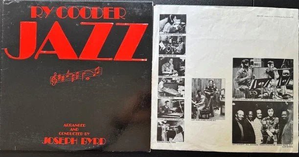 Ry Cooder ‎– Jazz (Used) - Maple City Music