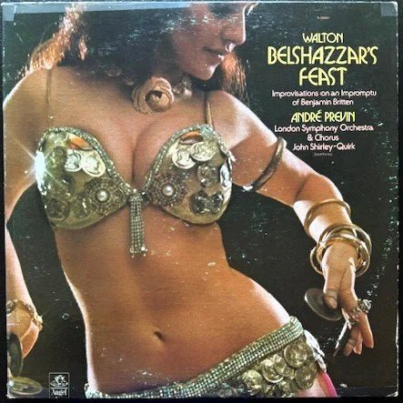 Walton, André Previn, London Symphony Orchestra & Chorus, John Shirley-Quirk – Belshazzar's Feast / Improvisations On An Impromptu Of Benjamin Britten (Used) - Maple City Music