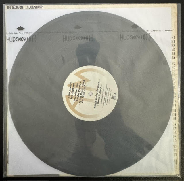 Joe Jackson – Look Sharp! (LP, Album, Stereo, Indianapolis Pressing, 1979, A&M Records SP-4743)