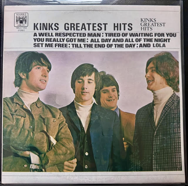 The Kinks – Kinks Greatest Hits (Vinyl, 1971, Marble Arch MALS 1403) - Maple City Music