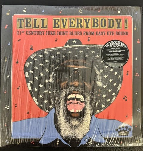 Various – Tell Everybody! (21st Century Juke Joint Blues From Easy Eye Sound) (Vinyl, LP, Compilation, Limited Edition, Grey Marble, 2023, Easy Eye Sound EES-032)