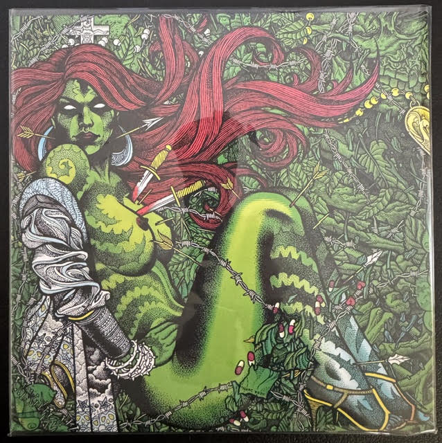 Jesuit – Discography (LP + 7", Compilation, Limited Edition, Orange Transparent Smoke / Olive Marble, 2011, Magic Bullet Records MBL127-1 / MBL127-7)