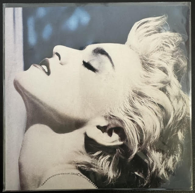 Madonna – True Blue (LP, Album, Stereo, Carrollton Pressing, 1986, Sire 1-25442)