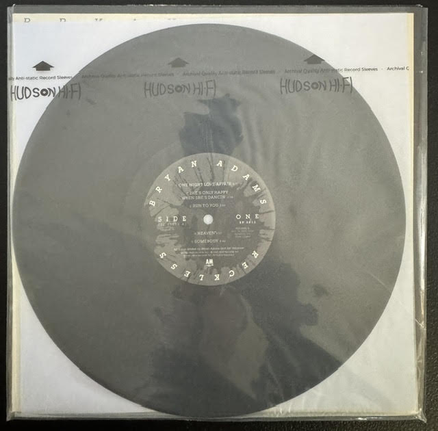 Bryan Adams – Reckless (LP, Album, Club Edition, RCA Music Service, Indianapolis Pressing, 1984, A&M Records SP-5013)