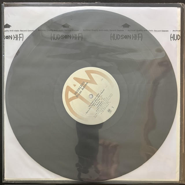 Bryan Adams – Reckless (Vinyl, LP, Album, Club Edition, Stereo, CRC, Carrollton Pressing, 1984, A&M Records SP-5013)