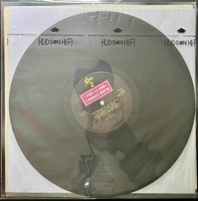 The Clash – Combat Rock (LP, Album, Repress, 1982, Epic FE 37689)