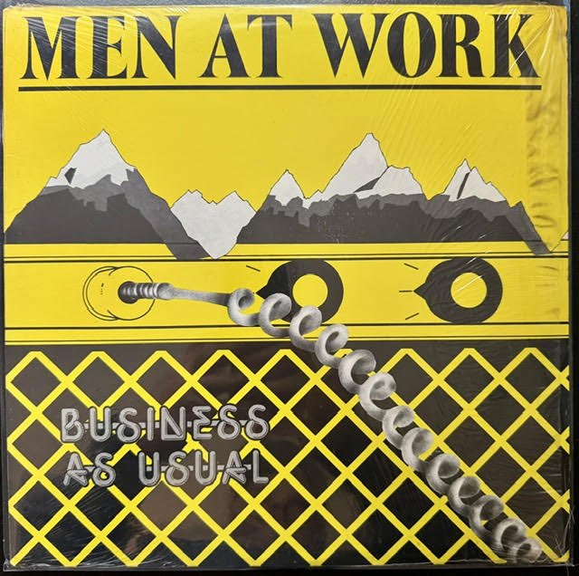 Men At Work – Business As Usual (Vinyl, 1982, Columbia FC 37978) - Maple City Music