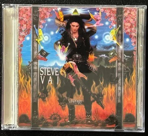 Steve Vai – Passion And Warfare (CD, Album, Relativity 88561-1037-2) - Maple City Music